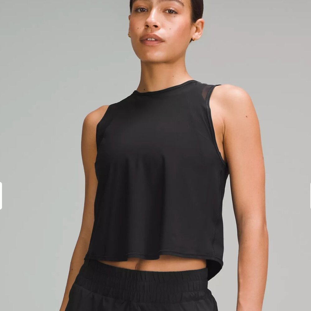 Lululemon Sculpt Cropped Tank Top